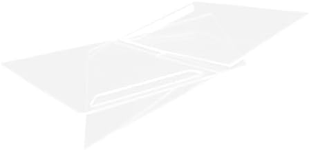 VILLFUL Clear Acrylic Cookbook Stand for Kitchen