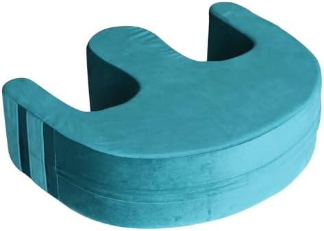 Sexysamba Bedridden Turning Device with Fixing Strap and Flannel Leg Pillow Blue