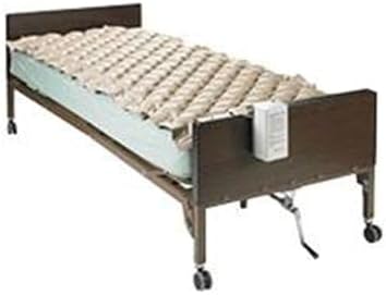 Drive Medical Med Aire Pressure Mattress Pad System with End Flaps