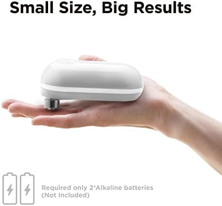 Kitchen Mama Mini Electric Can Opener - Battery Powered Ultra-Compact Hands-Free
