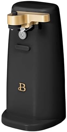 Electric Can Opener by Drew Barrymore - Stainless Steel Blade Auto-Turn Feature