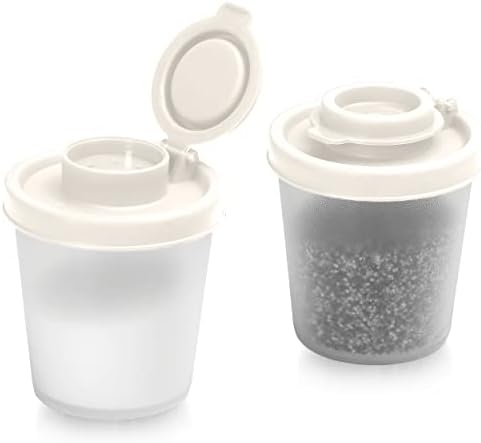 SIGNORAWARE Salt and Pepper Shakers Set of 2 Airtight Spill Proof