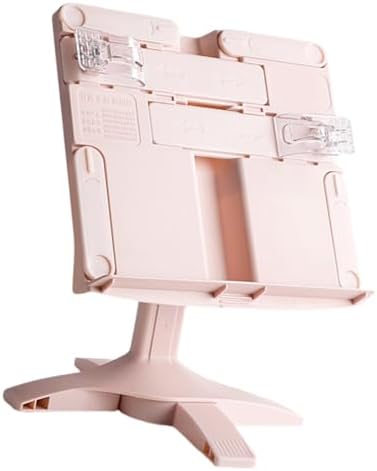 Adjustable Folding Bookstand for Reading Cookbooks and Textbooks
