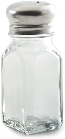 Norpro Glass Salt or Pepper Shaker Single