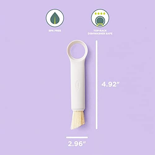 Chefn ShroomBroom Mushroom Cleaner and Corer Taupe