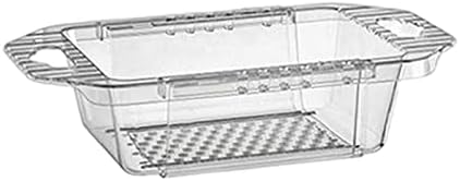 MagiDeal Clear Collapsible Colander for Sink