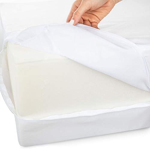 DMI Bed Wedge Pillow with Elevate Support and Machine Washable Cover