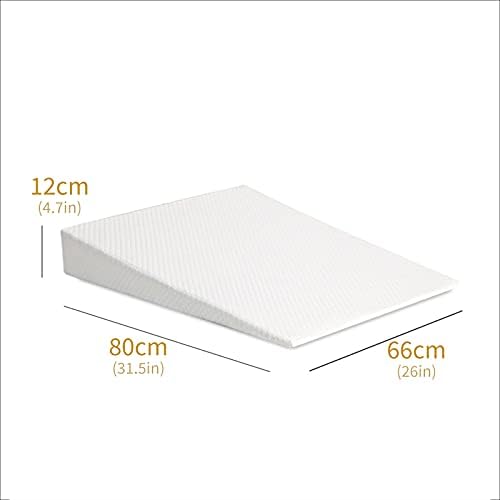 BOVFUN 5 Inch Wedge Pillow for Back Relief and Sleep Support