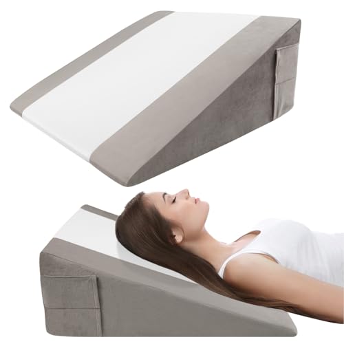 Premium Foam Wedge Pillow for Sleep and Back Support