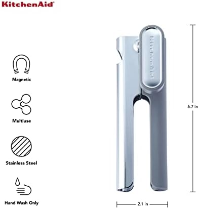 KitchenAid No Mess Multi Function Can Opener Gray