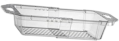 MagiDeal Clear Collapsible Colander for Sink