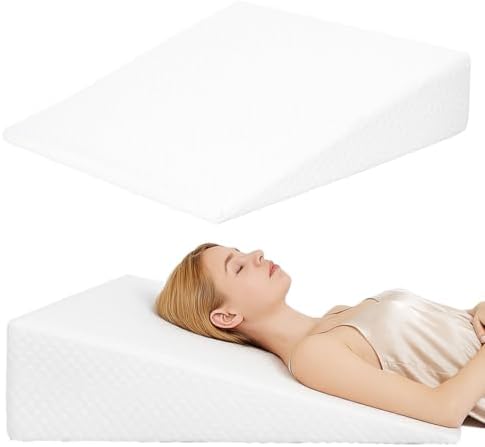 VADSBO 10in Foam Wedge Pillow with Washable Cover
