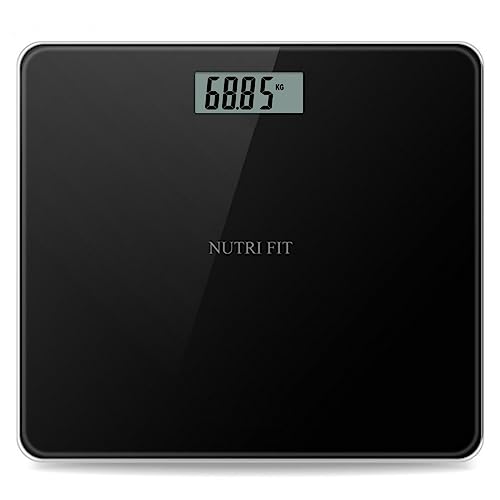 NUTRI FIT Digital Bathroom Scale for Accurate Weight Tracking