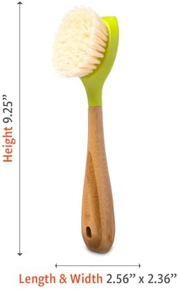 Full Circle Be Good Bamboo Handle Dish Brush - Eco-Friendly Durable 1