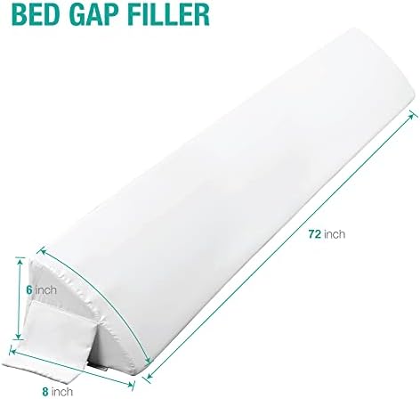 Vekkia Cal King Bed Wedge Pillow with Storage