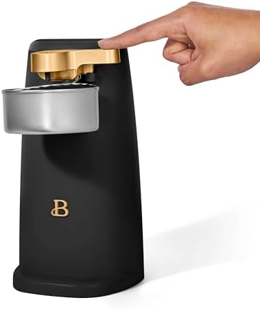 Electric Can Opener by Drew Barrymore - Stainless Steel Blade Auto-Turn Feature