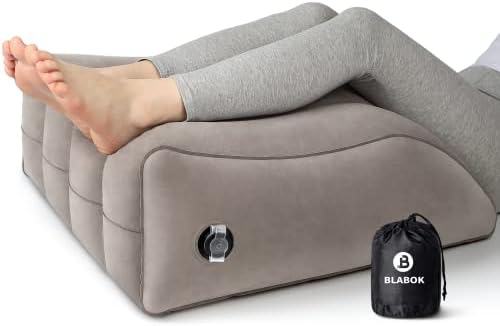 BLABOK Inflatable Leg Elevation Pillow for Swelling Relief