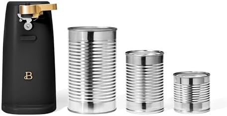 Electric Can Opener by Drew Barrymore - Stainless Steel Blade Auto-Turn Feature