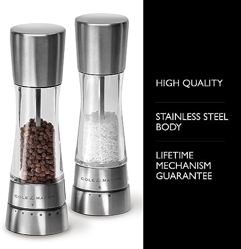 Cole Mason Derwent Salt and Pepper Grinder Set