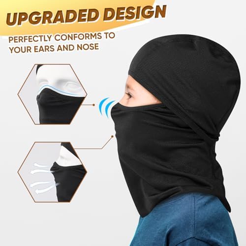 Kids Balaclava Face Mask UV Protector Windproof