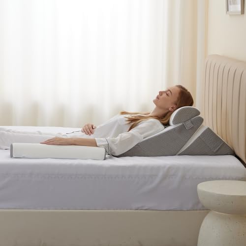 Bedluxe Adjustable 4pcs Wedge Pillow Set