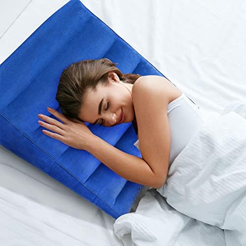 USHMA Inflatable Wedge Pillow for Travel and Home Use