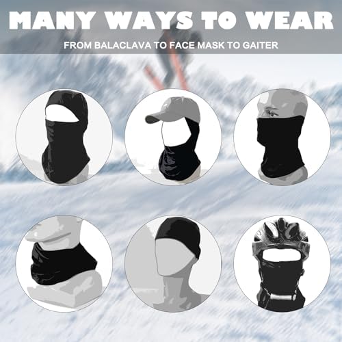 Achiou Balaclava Face Mask - UV Protection for Men Women