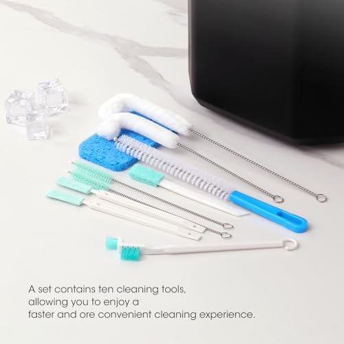 AIEVE Ice Machine Cleaner Brush Set 10 Pcs