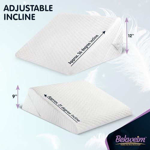 Bekweim Adjustable 7-In-1 Bed Wedge Pillow