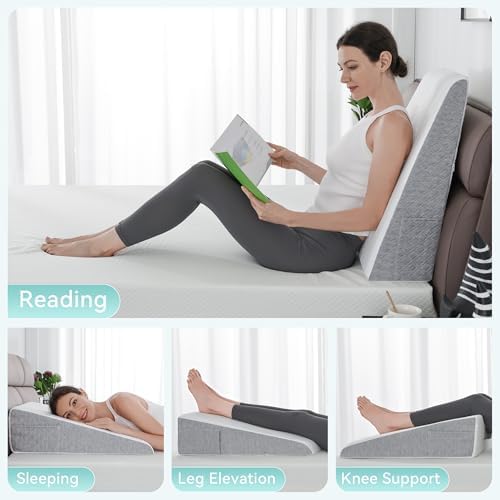 Hcore Wedge Pillow for Sleep Relief and Comfort