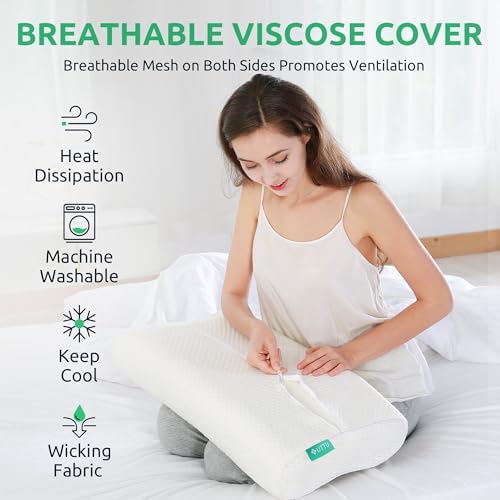 UTTU Adjustable Contour Cooling Cervical Pillow