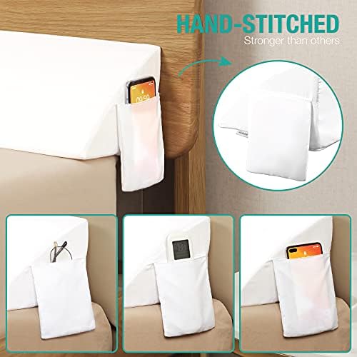 Vekkia Headboard Pillow Gap Filler - 55 Inch Wedge Support