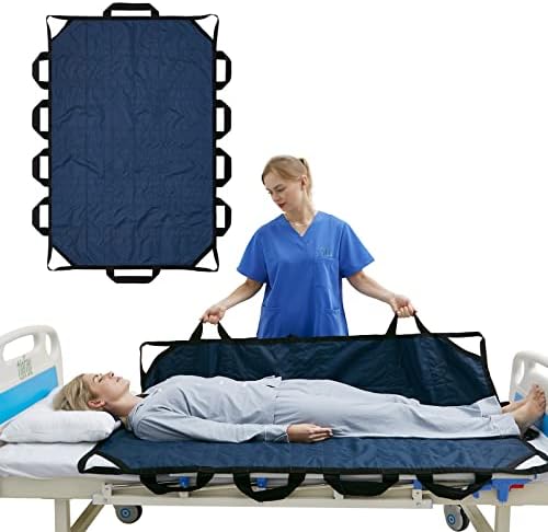 TINFAU 70 x 40 Waterproof Bed Positioning Pad with Handles