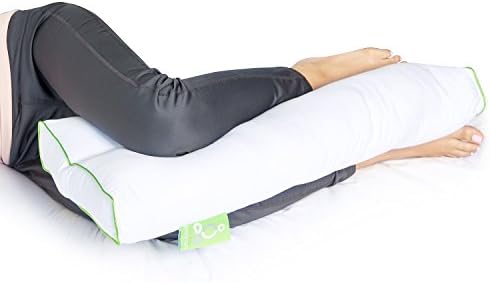 Sleep Yoga Knee Support Pillow for Back and Side Sleepers