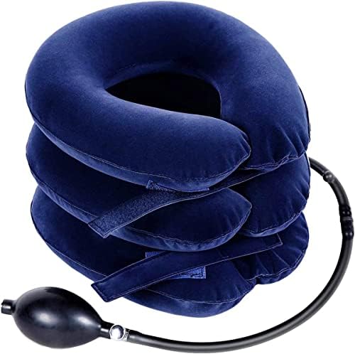 S Cervical Neck Traction Device - Adjustable Inflatable