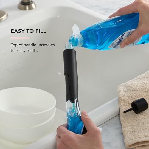 KitchenAid Soap Dispensing Sink Brush Black