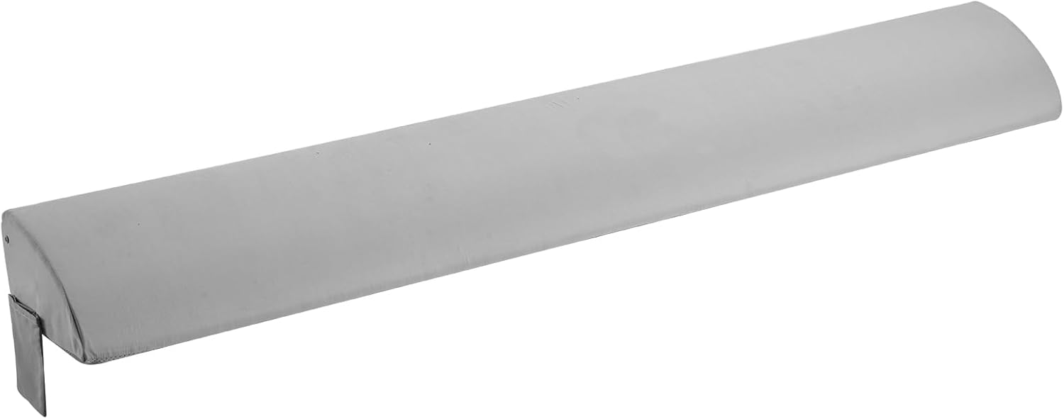VEVOR Bed Wedge Pillow for Headboard 76x8x6 inch 25D Foam Gray