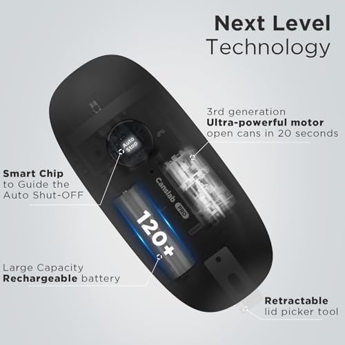 Ultrablade PRO USB Rechargeable Can Opener for Seniors