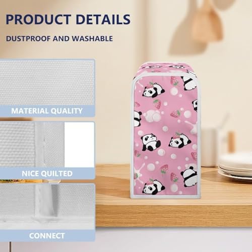 Strawberry Panda Electric Can Opener Cover