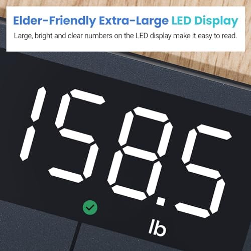 Etekcity Digital Body Weight Scale Accurate to 005lb