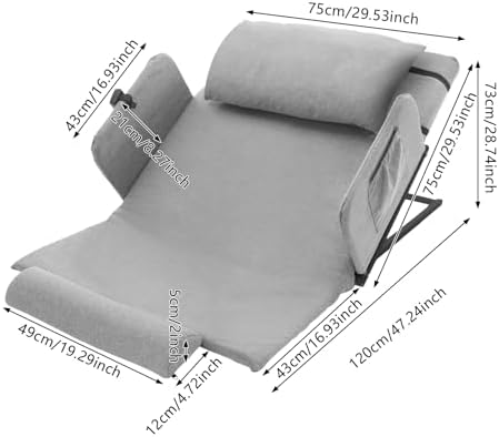 Electric Lifting Bed Backrest with Remote Control Adjustable Angle