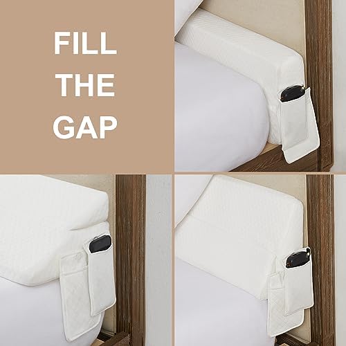 Homemate Foldable Bed Wedge Pillow for Headboard