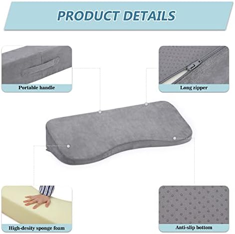 TANYOO 5 Inch Bed Positioning Wedge Pillow