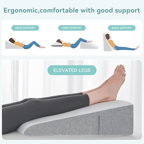 Hcore Wedge Pillow for Sleep Relief and Comfort