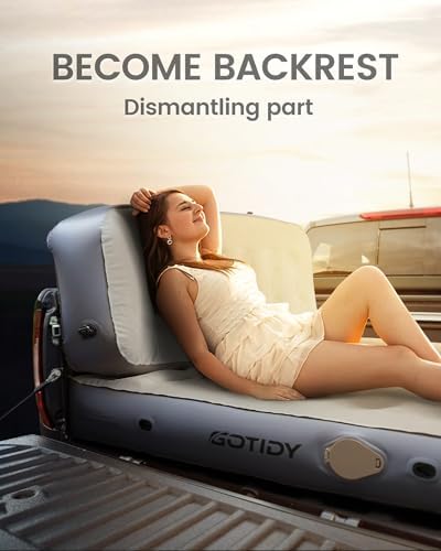 GOTIDY Inflatable Truck Bed Mattress with Tailgate Extension