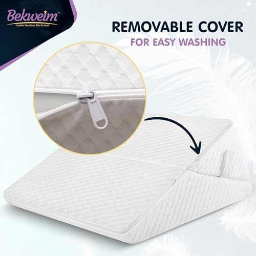 Bekweim Adjustable 7-In-1 Bed Wedge Pillow