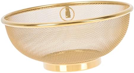 Zerodeko 3pcs Stainless Steel Colander Strainer Set