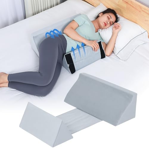 Fanwer Wedge Pillow for Side Sleepers and Post Surgery Support