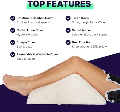Back Support Systems Angle Wedge Pillow for Sleeping 1