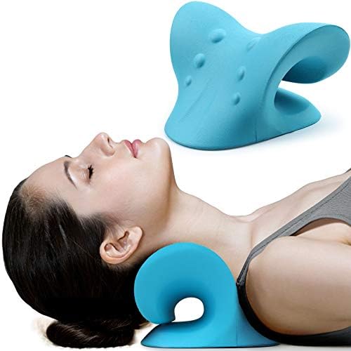 RESTCLOUD Neck and Shoulder Relaxer for Pain Relief and Spine Alignment